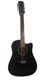 Guitarra Docerola Segovia Electroacustica Negra