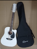 Guitarra Docerola Segovia Electroacustica Blanca 12 Cuerdas