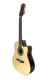 Guitarra Docerola PRO 12 Cuerdas RMC Natural Electroacustica