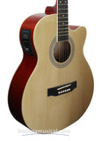Guitarra Jumbo Electroacustica RMC Natural