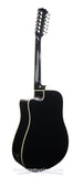 GUITARRA DOCEROLA ELECTROACÚSTICA NORTE NEGRA CON TORNILLOS