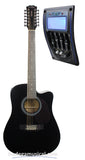 GUITARRA DOCEROLA ELECTROACÚSTICA NORTE NEGRA CON TORNILLOS