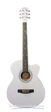 Guitarra Segovia Jumbo Electroacústica Blanca