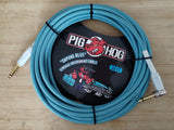 Cable para Instrumentos 6.10m 1/4 PigHog Azul