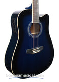 Guitarra Docerola Segovia Electroacustica Azul 12 Cuerdas
