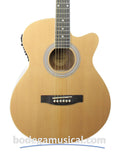 Guitarra Segovia Jumbo Electroacústica Natural