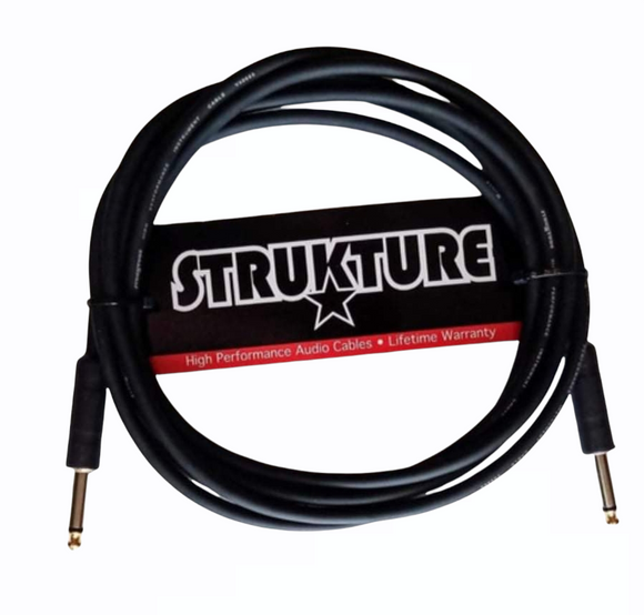 Cable Plug 3m para Guitarra Docerola Strukture Reforzado